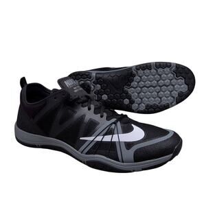 NIKE Women's 8 Black White Free Cross Compete Fitness Shoes Run Athletic LB3-2